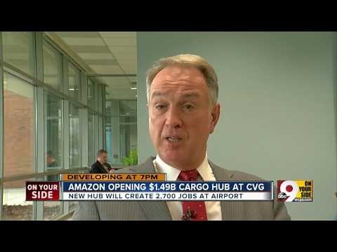 Amazon opening $1.49B cargo hub at CVG