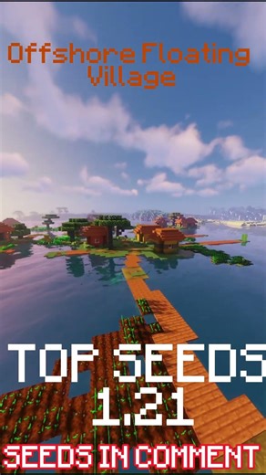 BESTS SEEDS IN MINECRAFT #minecraft #beautiful #nature #seeds #aesthetic #shaders