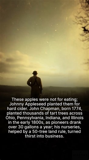 122K views · 3.6K reactions | The real Johnny Appleseed planted apples for hard cider, not for snacking. | History Vault | Facebook