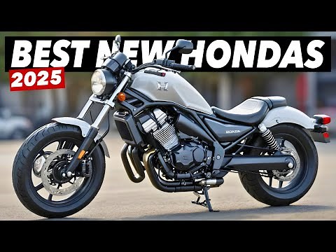 7 Best New & Updated Honda Motorcycles For 2025!