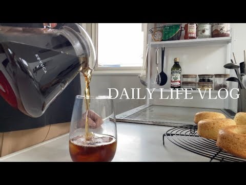 [暮らしのVLOG]40代主婦のシンプルライフ|日常の中に愉しみを|米粉のはちみつ焼きドーナツ