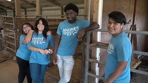 72K views · 546 reactions | “There is a lot of ag here!” Studying agriculture is not just about choosing a career path. James Madison High School - HISD students share how being in the Texas FFA Association is giving them the life tools and inspiration they need to be confident in both their academic and personal journeys. #AGintheCity | RODEOHOUSTON | Facebook