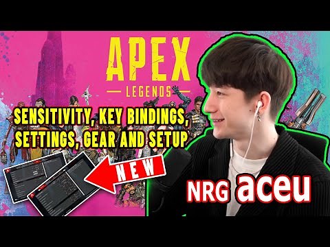NRG Aceu Apex Legends Settings, Keybinds, Sensitivity, Gear and Setup Update 2021