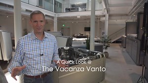 Take a peek behind the scenes at our Caldera model showroom as one of our hot tub experts shares the stylish design and advanced features of the value-priced Vanto® model spa. | Caldera Spas