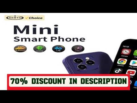#2025 New SERVO KING8000 Mini Smartphone Android 4G LTE Global GPS 3" Display 5MP Camera WIFI Small