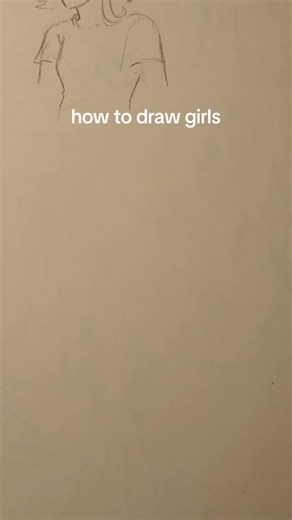 how to draw girls #drawingtutorial #fypシ