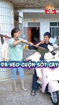 Nhặt đống da heo về làm da heo cuộn #food #cooking #trumamthuc