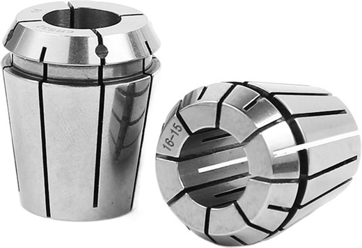 Amazon.com: Precision Spring Collet Set, High Precision Water Stop/out Spring Collet ER16 ER20 ER25 ER32 ER40 0.008 Sealing Collet Machine Tools Lathe Mill Spring Chuck(ER40-14 Stop) : 家居裝修