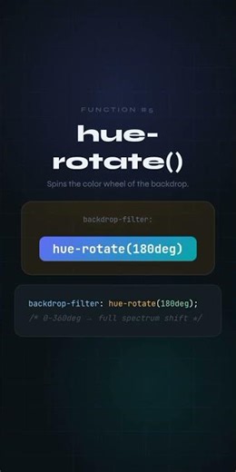 CSS backdrop-filter Explained in 60 Seconds 🔮