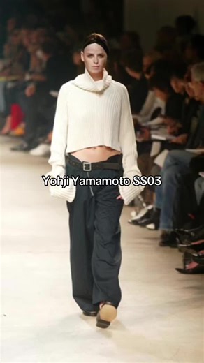 Yohji Yamamoto Spring/Summer 2003 Collection Highlights