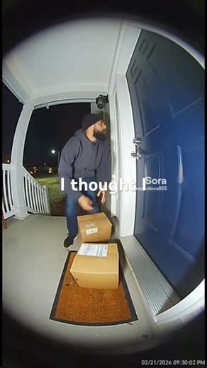 UPS driver gives a package to the wrong house. The lady opens the door and is very creepy! ￼