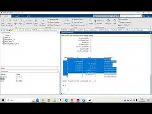 Numerical Methods Lec21 Ch07 Roots of Polynomials3 MATLAB - Finding Root Location - Türkçe