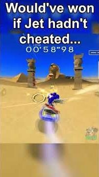 Cheating in Sonic Riders is CRAZY Jet… CRAZY!