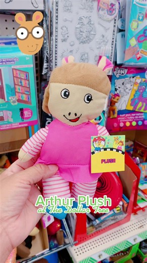 Arthur Plush Toys at Dollar Tree: A Nostalgic Find