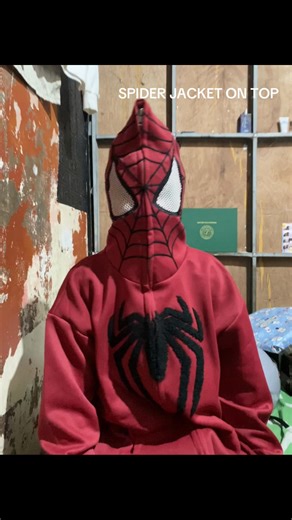 Stylish Spider Jacket Inspired by Spiderman