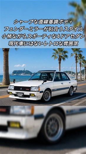 [Mitsubishi Lancer Turbo] The Origin of the Lancer Evolution Series