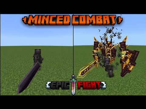 Minced Combat Addon v0.9.5 | New update | MCPE/MCBE | Support 1.21.100-111+ | Addon by ‪@pixeleddoki‬