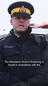 🎬 Watch: #RCMPSK officer Cpl. Gregory Dowd explains on what to expect during a mandatory alcohol screening if you are stopped by the Saskatchewan RCMP. Learn more: https://www.rcmp-grc.gc.ca/en/news/2024/saskatchewan-rcmp-begin-mandatory-alcohol-screenings-mas-routine-traffic-stops ^mb | Saskatchewan RCMP