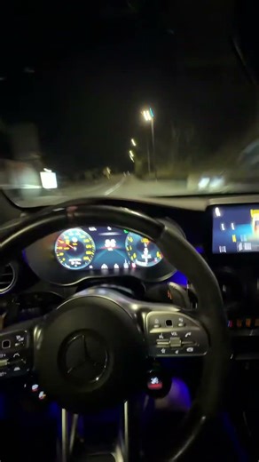 GLC63s Launch Control & insane sound💥 #glc63s #launchcontrol #amg