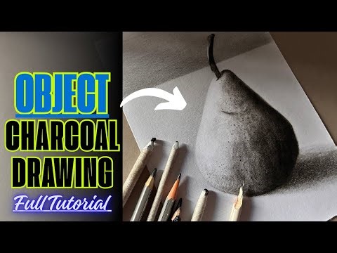 Object Drawing with Charcoal | Full Tutorial for Beginners | ‪@DeepkaranStudio95‬