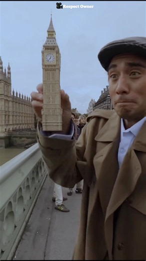 He Turned a Clock Tower Into a Watch! 😱 #Shorts
