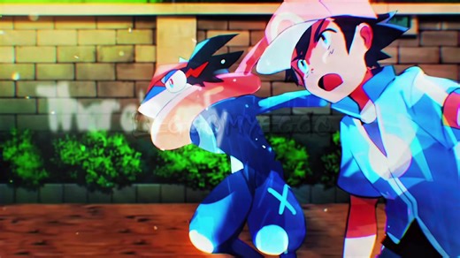 La batalla final entre Ash Greninja y Charizard