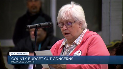 Milwaukee County residents pack budget hearing to oppose proposed cuts
