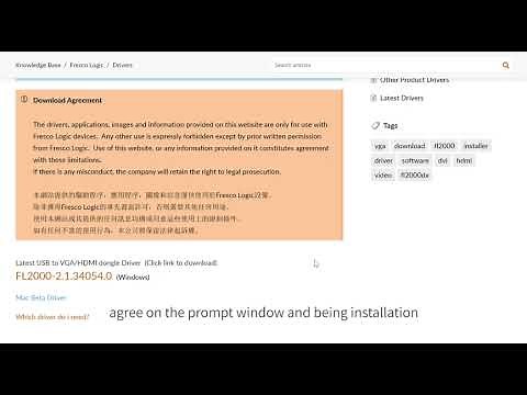 USB 3.0 to VGA Cable Adapter Driver Download Windows 10 | CableCreation