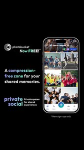 Blurry photos won’t do justice to their winning goal. Keep every proud moment crystal clear and exactly how you remember it. No compression. Ever. All for FREE. 🏆 | Photobucket