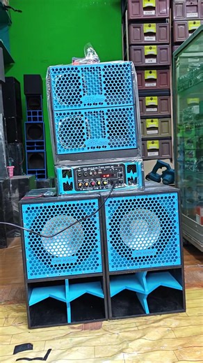 Paket Miniatur 8inch Siap Bunyi Glowing Fullset Seperti di Video, power sudah full modifikasi biar tambah horeghhh #paketsound #paketminiatur #soundmini