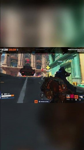 Insane Torbjörn POTG Clutch in Overwatch 2! #Overwatch2 #Torbjorn