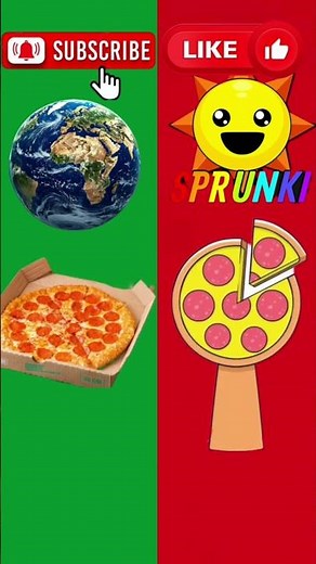 Sprunki vs Real Life 😱 Food & Characters Comparison #sprunki #incredibox