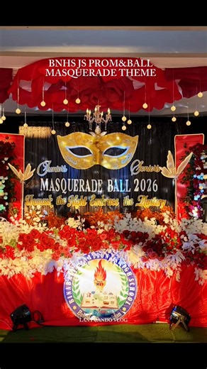 Elegant Masquerade Ball Design for JS Prom