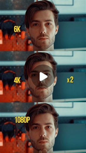 Charles Chevrot | Why choose 6K or 1080p? 6K: 1️⃣ Higher resolutions capture more detail, retaining clarity when zooming in compared to 4K or 1080p. 2️⃣... | Instagram