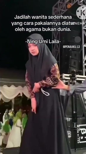 QUTIP NING UMILA JALAN D PANGGUNG NIH😍🥰🙏 #ningumilaila #habibzaidan #shorts