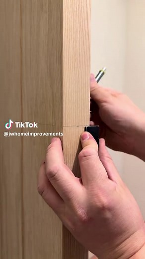 Latch and Handle Installation on an Oak Door