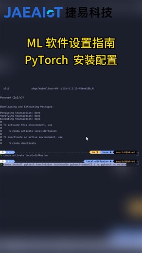 ML 软件PyTorch 安装配置指南