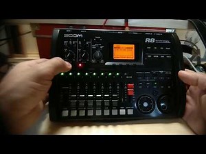 How to use sampler in Zoom R8 / Функции сэмплера