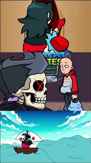 FNF Annie Drinks?! 😱 Hazy River Mod Character Test | Friday Night Funkin Animation #shorts