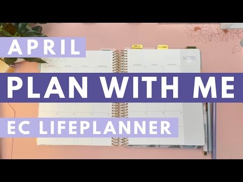 APRIL SET-UP! | Let’s plan our month together | Easter | New Planner Day | LifePlanner Launch