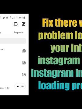 Fix there was a problem loading your inbox instagram 2022 | instagram inbox not loading problem