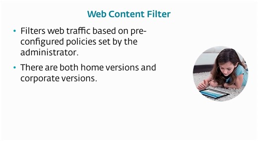 5.2 Web Content Filtering