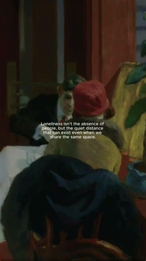 Being alone together is the worst kind #painting #reallife