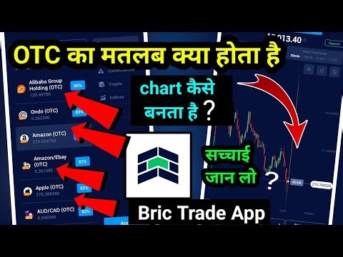 OTC Trading क्या होता है? | OTC Chart कैसे बनता है? | Bric Trade App की सच्चाई 😱