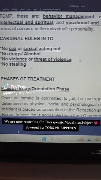 Free Lecture on Therapeutic Modalities for Students