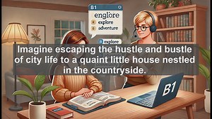 2500 Must Know CEFR B1 Vocabulary - What is a Cottage? Exploring the Cozy Countryside Dwelling