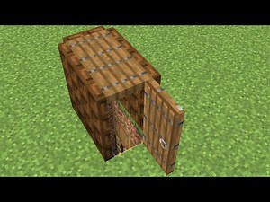 how to make the smallest house in minecraft