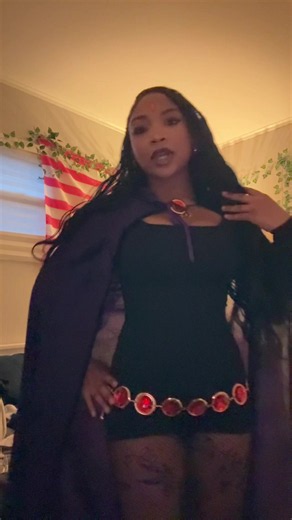 Raven Teen Titans Halloween Costume Reveal 🤗