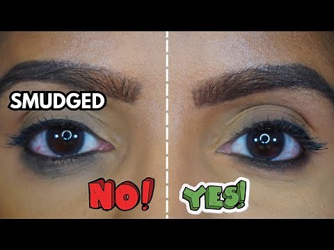 How To STOP Eyeliner SMUDGING Under Eyes!! (2023)