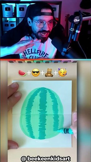 Emoji drawing 🎉 #art
